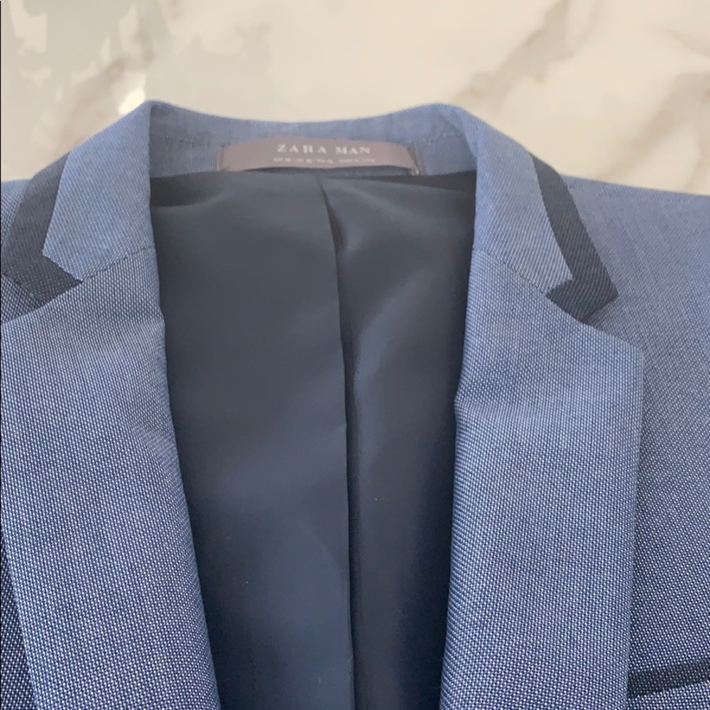 Zara Men’s Blue Suit Gem
